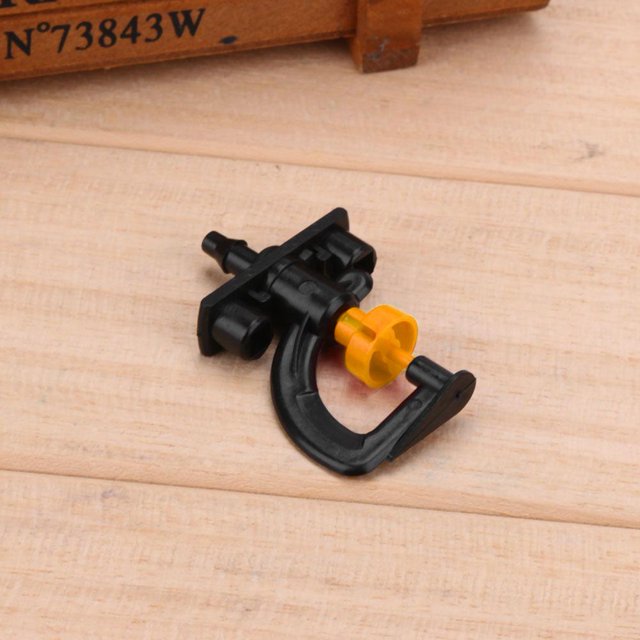 Aspersor De Jardinería Aspersor De Jardinería 10pcs 360 ° Rotatorio G Tipo Micro Boquilla Aspersor Riego de plantas Atomización