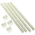 thumbnail image 1 of 2 Pack 16" White ABS Shelf Back Supports, 1 of 2