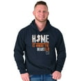 thumbnail image 5 of New Jersey Home is Where the Heart Is Hoodie Sweatshirt Women Men Brisco Brands S, 5 of 6