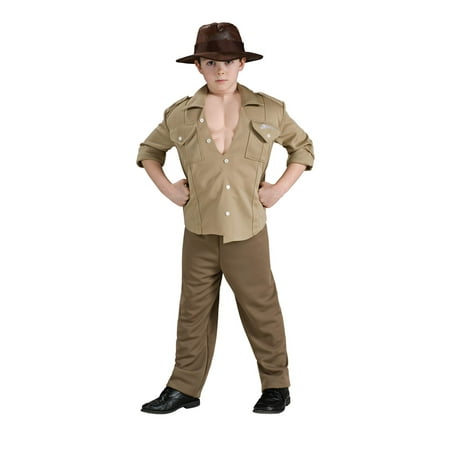 Child Muscle Chest Indiana Jones Costume