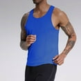 thumbnail image 2 of hotojiny Men's Big Tall Tank Tops Breathable Sleeveless Crew Neck Muscle T Shirts Casual Solid Color Workout Athletic Shirts, 2 of 5