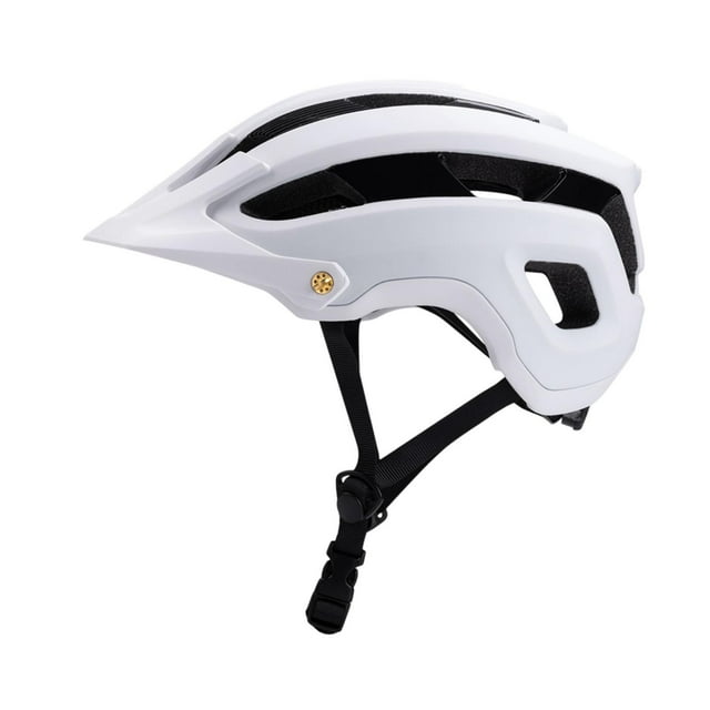 Casco de bicicleta de montaña con ventilación ajustable, accesorios para ciclismo Blanco