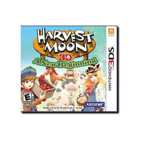 Harvest Moon 3D A New Beginning - Nintendo 3DS