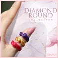thumbnail image 3 of Silicone Wedding Rings for Women by Rinfit - Round Diamond - Rubber Band Replacement, 3 of 4
