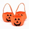thumbnail image 3 of Halloween Trick or Treat Bags for Kids Candy Bags Large Reusable Pumpkin Bags Tote Bags for Trick or Treating Party Favor Bags for Halloween, 3 of 9