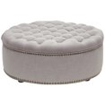 thumbnail image 1 of Iglehart Ottoman en Beige, 1 of 5