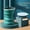 green, variant on Portable Silicone Foldable Cup With Lanyard Heat Resistant Collapsible Cups Lid Folding Storage Travel Mug For Hot Water