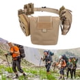 thumbnail image 1 of Multifunctional Utility Belt,Premium Nylon Waist Belt with Detachable Features, Camping Gear and Tools Organizer, Adjustable Length for Outdoor Activities, Multiple Pouches, 1 of 7