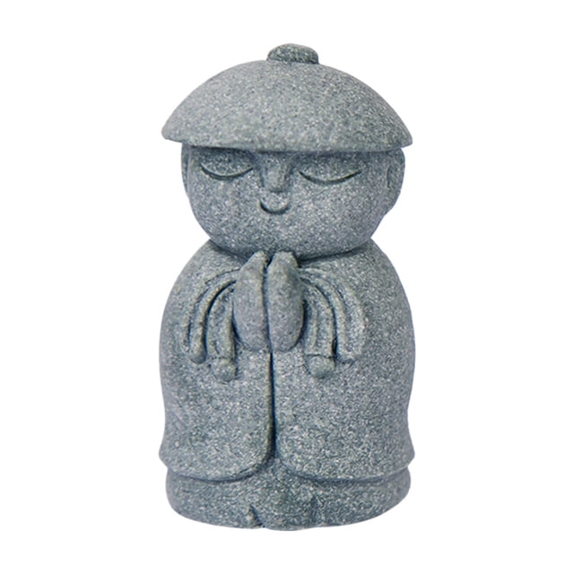 Rongfmy Buddha Aquarium Decor Creative Handmade Buddha Statue Buddha Tank Decor for E