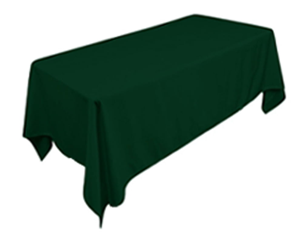 TEKTRUM 70 X 104 INCH 70"X104" RECTANGULAR POLYESTER TABLECLOTH THICK