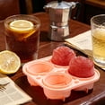 thumbnail image 3 of Rose Ice Cubes Ice Puck Ice Tray Spherical Molds Food-grade Silicone Ice Maker, 3 of 8