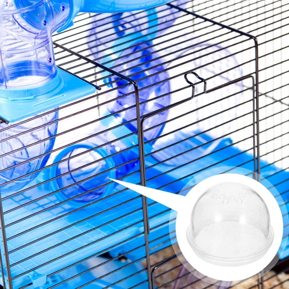 MIPCASE Set of 3 Transparent Plugs for Hamster Cages and Tunnels, Use