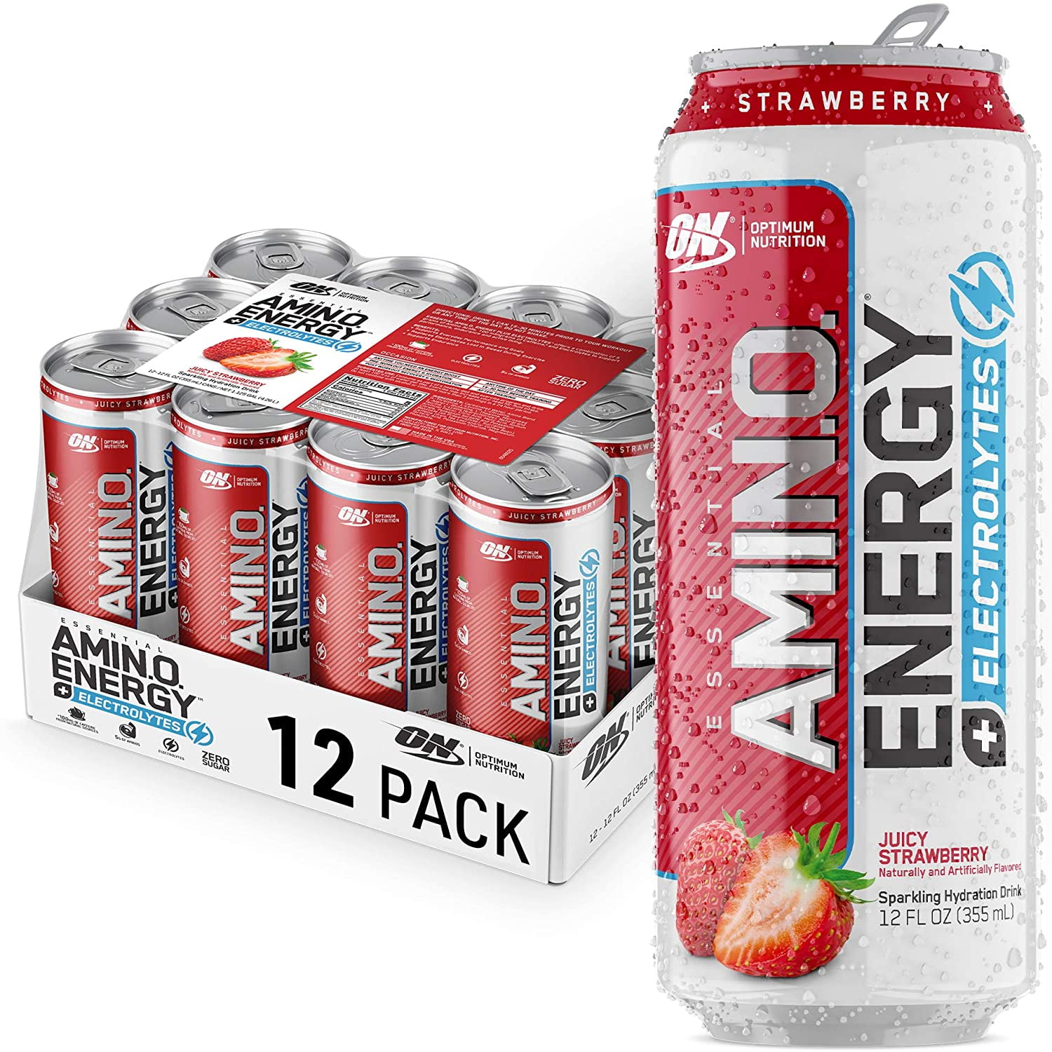 Optimum Nutrition Amino Energy Drink + Electrolytes for Hydration