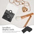 thumbnail image 3 of WORGEOUS 1 conjunto de la tarjeta de pantalla del anillo Tarjeta de embalaje del anillo Tarjetas de pantalla en blanco Tarjetas de anillo de papel Tarjeta de joyería de anillo, 3 of 8