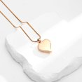 thumbnail image 4 of Personalize God has you in his arm i have you in my heart -  Vintage Stainless Steel Rose Flower Heart Urn Pendant Necklace for Cremation Ashes Holder Memorial Jewelry, 4 of 6