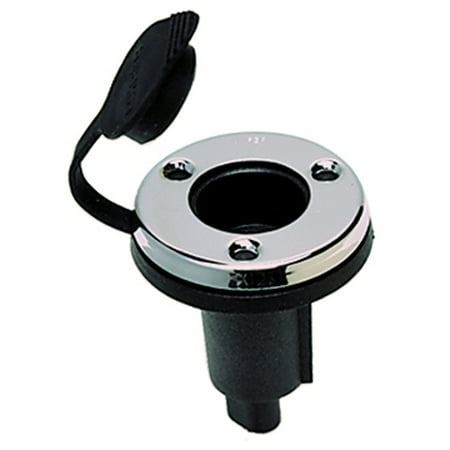 Pole Light Base - Perko 1045P00DP 2-Pin Pole Light Base - Round