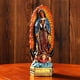 thumbnail image 3 of Resina Mexicana Virgen María Estatua Artesanía Mexicana Virgen Estatuilla para Dormitorio, 3 of 9
