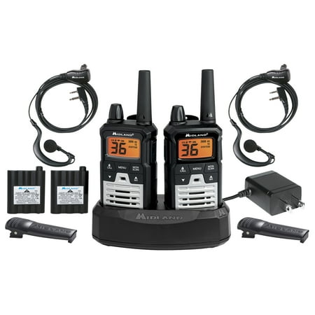 UPC: 0046014512726 | Midland T290VP4 X-TALKER GMRS Long Range Walkie Talkie – Two Way Radio with NOAA Weather Scan + Alert and 121 Privacy Codes