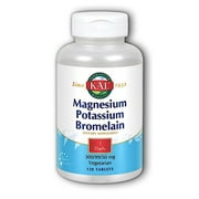 Kal - Magnesium Potassium Bromelain - 120 Tablets
