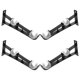 thumbnail image 1 of unbranded 4Ud Soporte De Pared Para Barra De Doble Resistente En Hierro Color Negro, 1 of 8