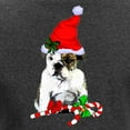 thumbnail image 3 of CafePress - English Bulldog Christmas Long Sleeve T Shirt - Women's Long Sleeve Graphic Tee Casual Fit, 3 of 4