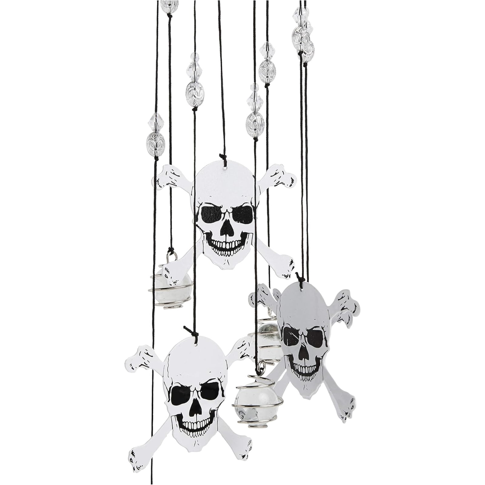 Spoontiques Skull and Crossbones Wind Chime