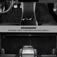 thumbnail image 3 of WENNEBIRD Custom Fit Car Floor Carpet Mats for 2017-2022 Tesla Model 3, 3 of 12