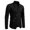 Black, variant on DAFPZW Irregular Button Shirts for Men Fall Long Sleeve Solid Dress Shirt Fashion Turndown Collar Tops Casual Wedding Shirt