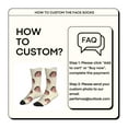 thumbnail image 2 of Custom Face Socks, Personalized Novelty Socks with Face Photo, Funny Socks Gifts for Men & Women, 2 of 9