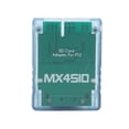 thumbnail image 1 of Plug and Play Transparent Storage Card Adapter, Professional Memory Card Reader for PS2 Game Console, Blue, 1 of 4