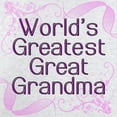 thumbnail image 3 of CafePress - World's Greatest Great Grandma Sweatshirt - Crew Neck Sweatshirt, 3 of 4