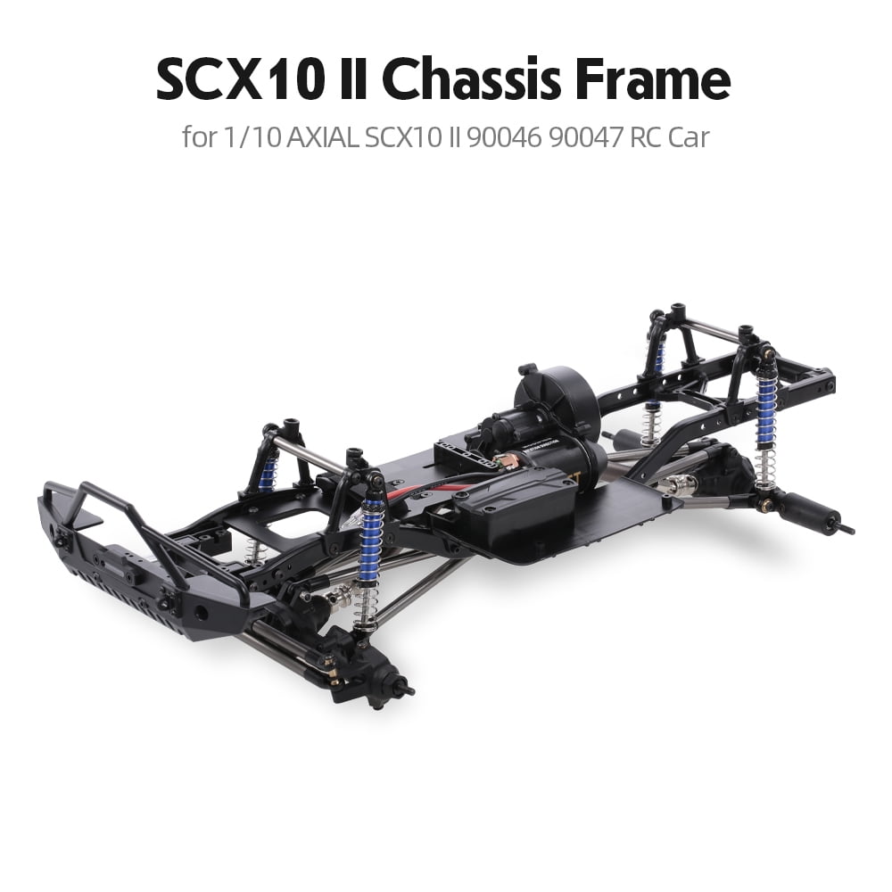 CNC 313mm Wheelbase RC Crawler Chassis Frame for 1/10 Axial SCX10 II 90046 90047 