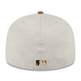 thumbnail image 4 of Men's New Era Stone/Brown New York Yankees 2024 Clubhouse 59FIFTY Fitted Hat, 4 of 6