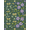 Green, Pattern 17, variant on ODIKA 8' x 10' Machine Washable Non-Slip Area Rug, art nouveau floral High Traffic Rug, Green, 1296750