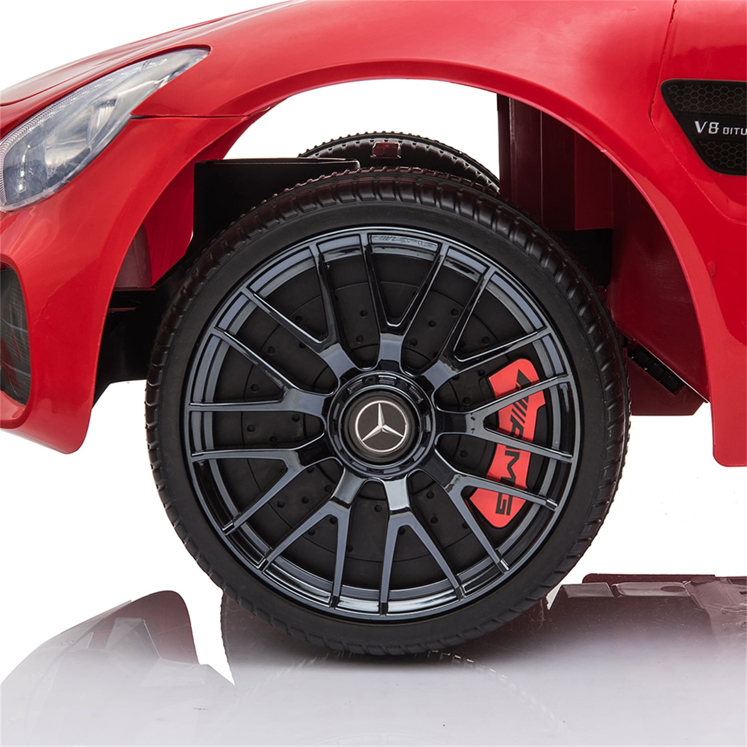 CIPACHO Licensed Benz GT 12V Ride On Car, Electric Vehicle Kids Car Toy with 3-Speed Remote Control Sporty Carfor for Kids 3 to 6 Years Old, Red CIPACHO Licensed Benz GT 12V Ride On Car, Electric Vehicle Kids Car Toy with 3-Speed Remote Control Sporty Carfor for Kids 3 to 6 Years Old, Red