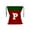 P, variant on Christmas Gift Bag 26 Letters Xmas Gifts Bag with Drawstring, Red and Green Santa Bags for Holiday Festive Party Supplies (G)
