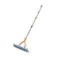 thumbnail image 2 of Almencla Lawn Thatching Rake Ergonomic Dethatching Rake for Outdoor Gardens Farmland 1.7m rod, 2 of 8