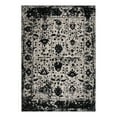 thumbnail image 2 of Unique Loom Portland Collection Area Rug - Central (10' x 14' Rectangle Black and White/Black), 2 of 8