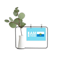 thumbnail image 1 of I Am From San Marino Metal Picture Frame Cerac Vase Decor, 1 of 3
