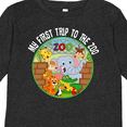 thumbnail image 4 of Inktastic 1st Trip to Zoo Animals Boys or Girls Long Sleeve Toddler T-Shirt, 4 of 5