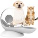 thumbnail image 1 of Abreuvoir à gravité pour Chat, Forme d'escargot, Fontaine d'eau pour Chat Automatique - Niveau d'eau Facile à Voir, 1 of 4
