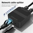 thumbnail image 5 of RJ45 Gigabit Ethernet Switch Splitter 1000Mbps Network Cable Mini Network Switch for PC Laptop TV Box Router, 5 of 7