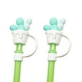 thumbnail image 5 of BAETEUY 2Pcs Straw Plugs Reusable Odor Free Lovely Soft Non-slip Dustproof Silicone Cartoon Design Straw Lids Daily Use, 5 of 8