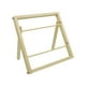 thumbnail image 2 of Estante de cinta de madera Organizador decorativo de 2 niveles Ahorro de espacio Fácil de usar Durable para trenzar Carrete de cabello Hilo de coser Baoblaze Estante de cinta de madera, 2 of 7