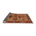thumbnail image 2 of Ahgly Company Indoor Rectangle Oriental Orange Industrial Area Rugs, 5' x 7', 2 of 4