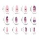 thumbnail image 5 of 24 piezas de parches de manicura de moda de párrafo largo para usar uñas postizas que ahorran tiempo y son ponibles, 5 of 5
