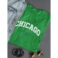 thumbnail image 3 of Chicago 1998 College Style T-Shirt Women -Image by Shutterstock, Female Large, 3 of 4