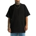 thumbnail image 2 of 3 Pack Shaka Wear Men's Max Heavyweight Short Sleeve Crew Neck T-Shirt - Black - Large, 2 of 4