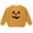 AB219 Yellow, variant on Tisuna Halloween Sweater For Girls Embroidered Pullover Sweater Warm Casual Wear Knit Tops Clothes For Kids Age 0-7 Years