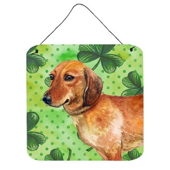 Dachshund St Patricks Wall or Door Hanging Prints